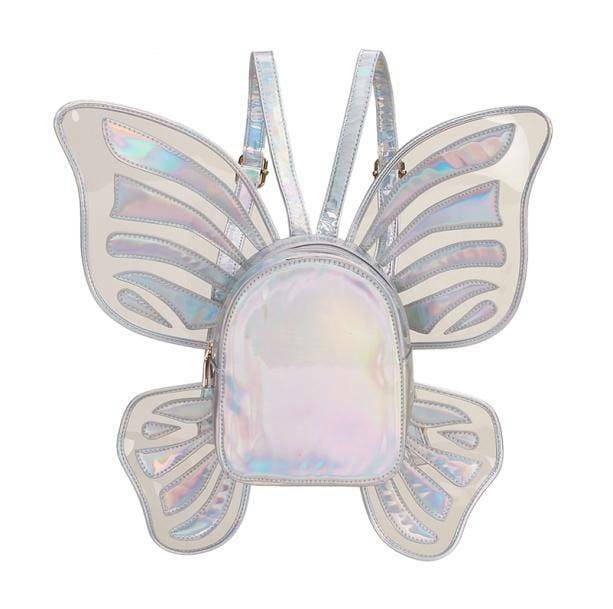 Y2K Butterfly Backpack: Cute Pastel Goth & Grunge Aesthetic Bag