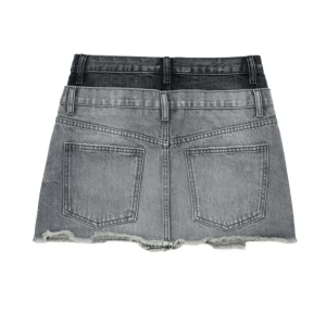 Y2K Dark Denim Mini Skirt - Grunge Aesthetic & Cute Tops Essential