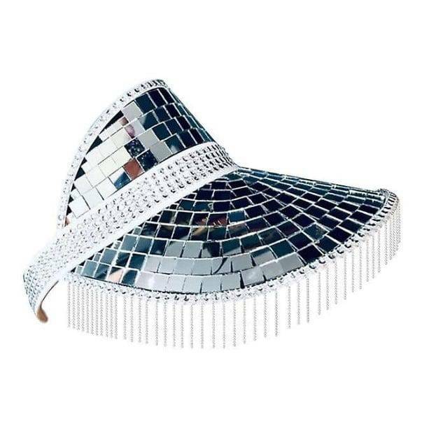 Y2K Disco Ball Hat: Cute Tops for Coquette & Grunge Aesthetic Outfits