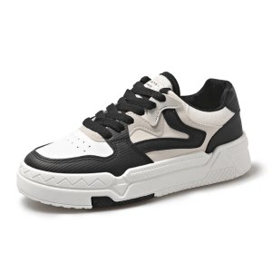 Y2K Fashion Black & White Aesthetic Sneakers for Trendy Outfits