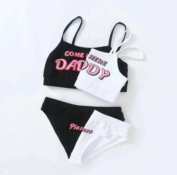 Y2K Fashion Daddy's Lingerie: Coquette Aesthetic & Grunge Style Tops