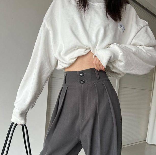 Y2K Fashion Dark Academia Elegant Pants for Grunge Aesthetic Outfits