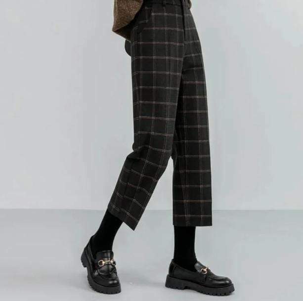 Y2K Fashion Dark Academia Pants - Grunge Aesthetic & Cute Tops Style