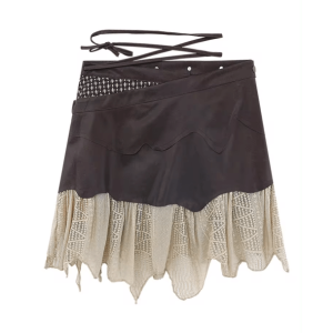 Y2K Fashion Forest Fairy Mini Skirt - Grunge Aesthetic & Cute Tops