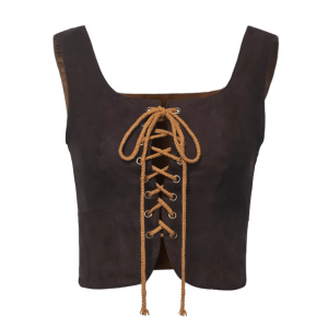 Y2K Fashion Goblincore Vest: Grunge Aesthetic Cute Top for Unique Style