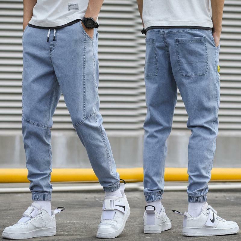 Y2K Fashion Slim Fit Jogger Jeans - Grunge Aesthetic & Cute Tops Style