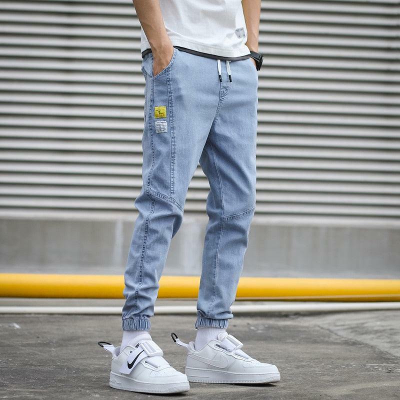 Y2K Fashion Slim Fit Jogger Jeans - Grunge Aesthetic & Cute Tops Style