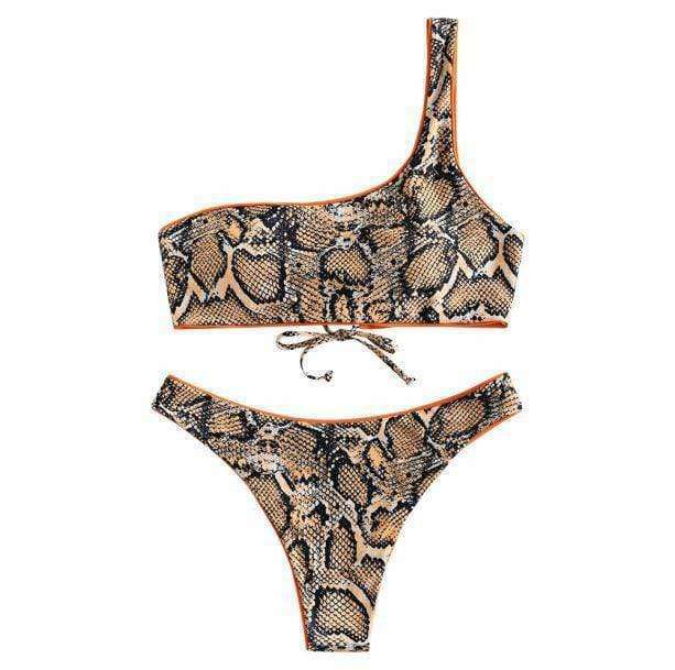 Y2K Fashion Snake Bite Swimwear: Cute Tops & Grunge Aesthetic Vibes