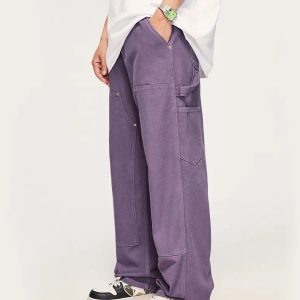 Y2K Fashion Soft Boy Bottle Pocket Cargo Pants - Grunge Aesthetic Style