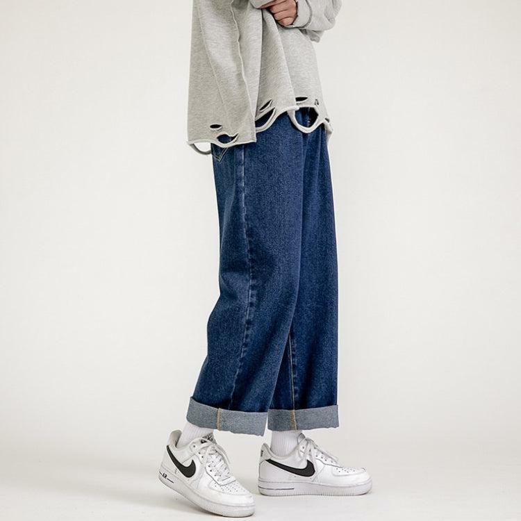 Y2K Fashion Soft Boy Washed Baggy Jeans - Grunge Aesthetic Essential