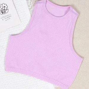 Y2K Fashion Sport Crop Top - Cute Pastel Goth & Grunge Aesthetic Style