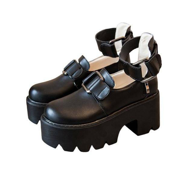 Y2K Harajuku Platform Shoes: Cute Tops & Grunge Aesthetic Vibes