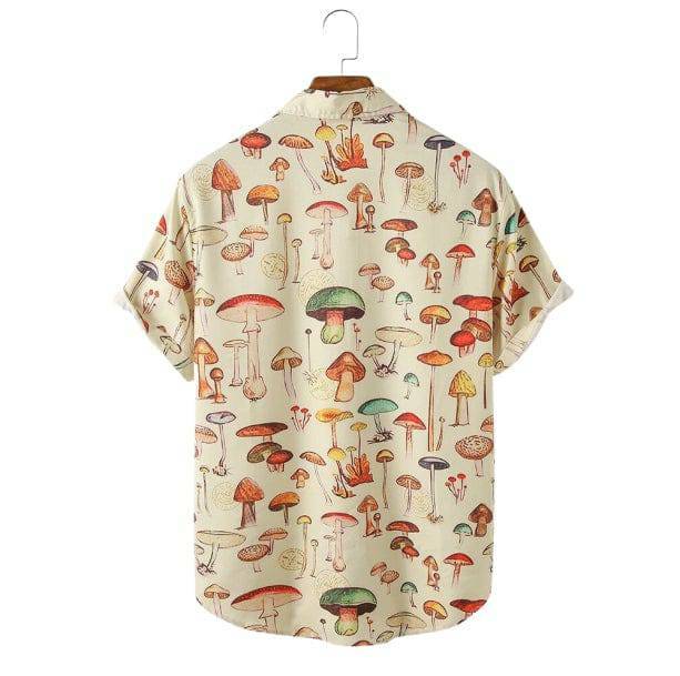 Y2K Mushroom Species Shirt - Cute Tops for Coquette & Grunge Aesthetic