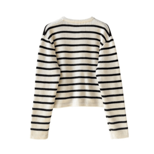 Y2K Nautical Sweater: Cute Tops for Coquette & Grunge Aesthetic Styles