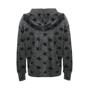 Y2K Star Hoodie: Cute Tops for Coquette & Grunge Aesthetic Styles