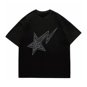 Y2K Star T-Shirt: Cute Tops for Coquette & Grunge Aesthetic Outfits