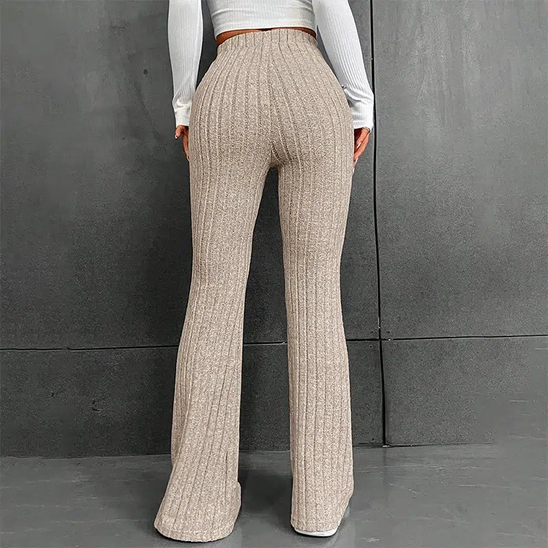 Y2K Striped Corduroy Sweatpants for Grunge & Coquette Aesthetic Looks