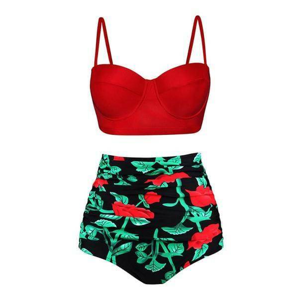 Y2K Vintage Push Up Bikini: Cute Tops for Coquette & Grunge Aesthetic