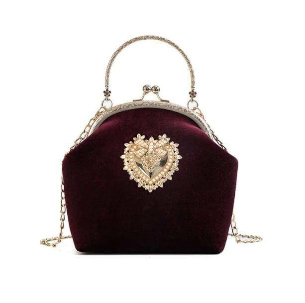 Y2K Vintage Queen Crossbody Bag - Cute Aesthetic for Coquette & Grunge Styles